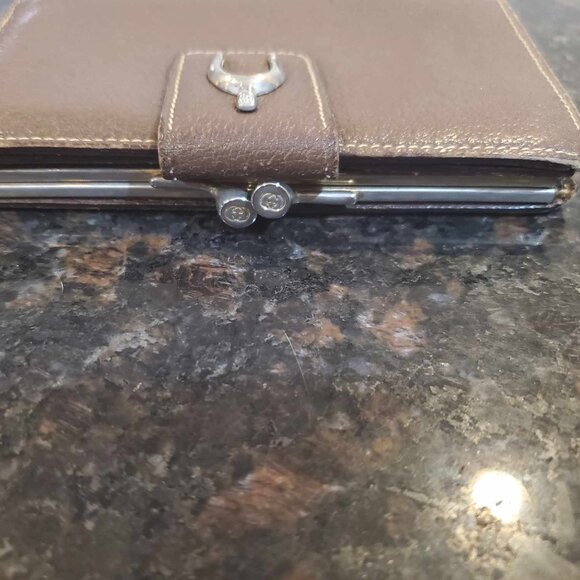 Gucci Vintage Horsebit Bi-Fold Kisslock Wallet - Picture 9 of 14
